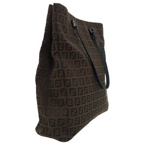 Fendi Zucchino Tote Shoulder Bag